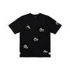 X Evisu Multi-Pocket T-Shirt With Small Logo Print Unisex Tops Black P21EVTS002
