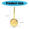Decorative Gold Metal Clock Pendulum Clock Upgrades for Enthusiasts Collectors