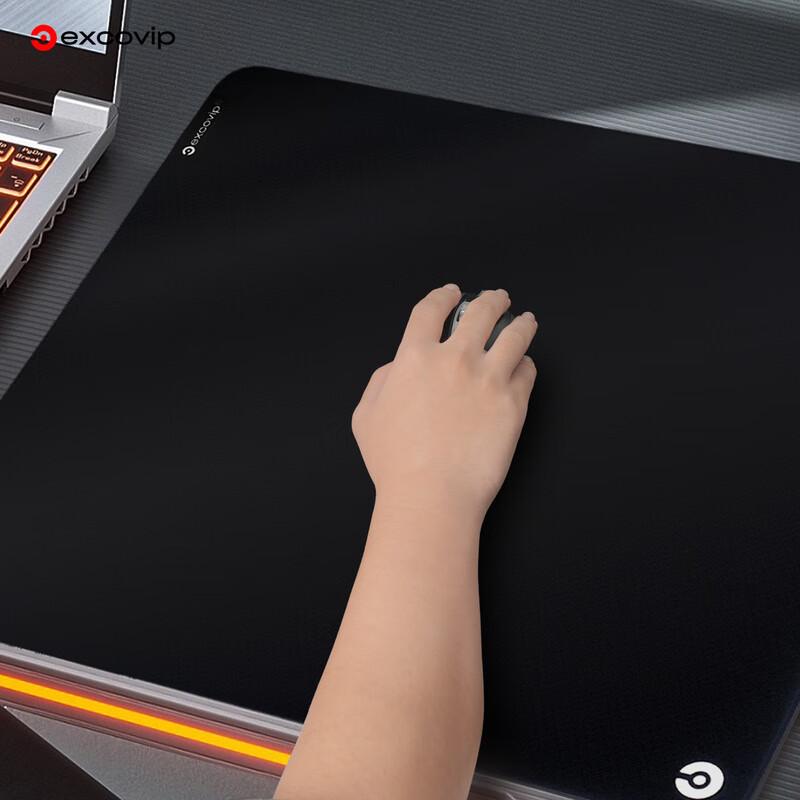 EXCO Large Thick Mouse Pad, Poron Professional Gaming Mat 450*400*4mm, Gaming Mouse Pad, Large Pad, Computer Desk Mat Fine Surface Mouse Pad 0340