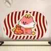 Dragon Year Decoration Bathroom Floor Mat Soft Diatom Mud Floor Mat Toilet Bathroom Bathroom Door Foot Mat Cartoon Floor Mat