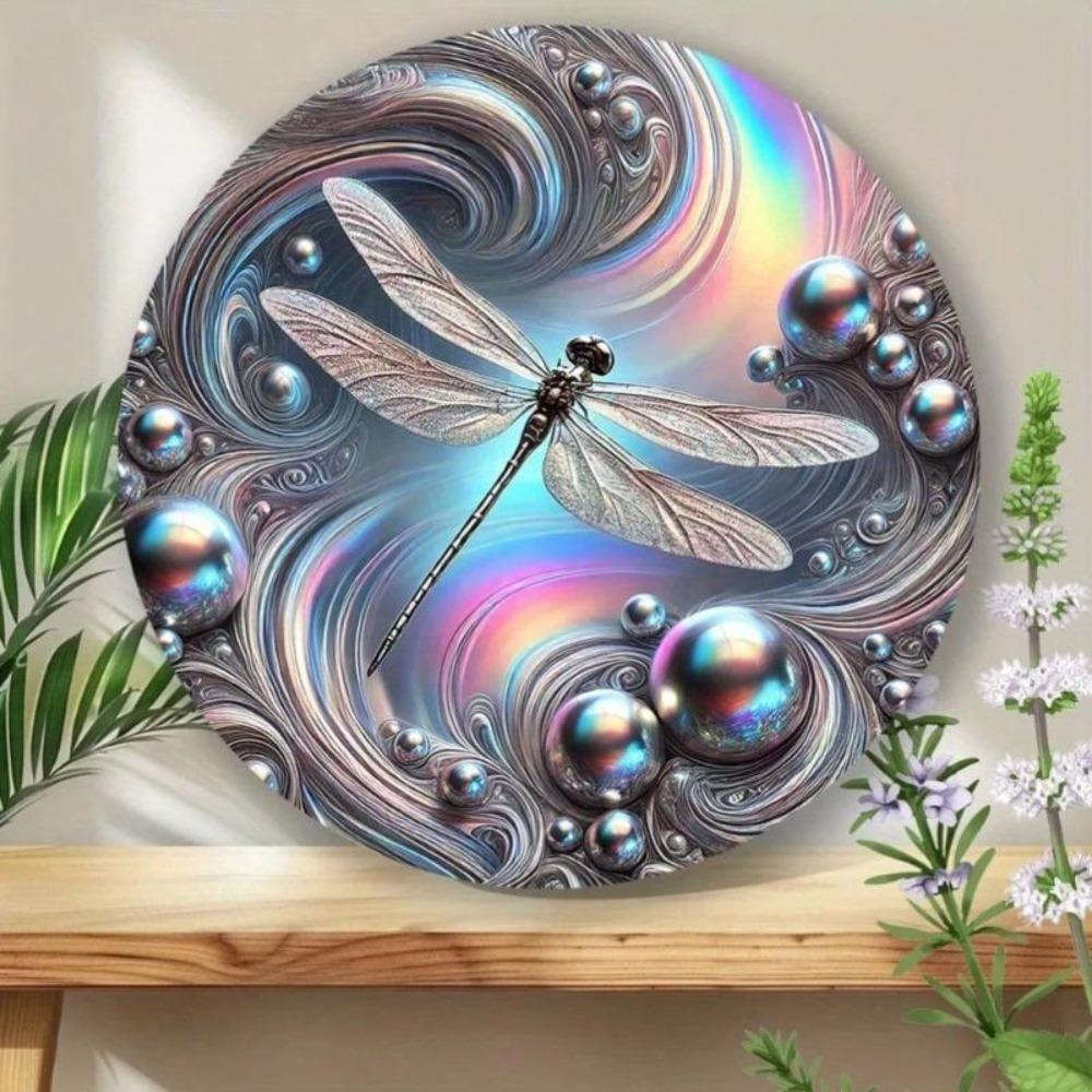 Vintage Metal Dragonfly Wall Art Decor Home Bar Cafe Farmhouse Holiday Gift
