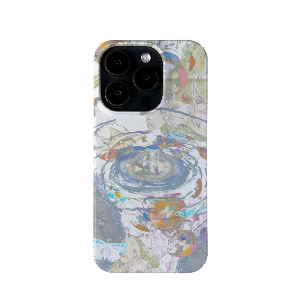 Abstract Surreal Art Colorful Dreamy Pattern Phone Case for iPhone 17 16 15 14 11 12 13 Pro Max Air Plus Back Cover