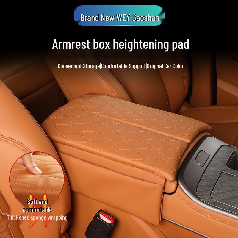 Wey Gaoshan 7/8/9 Car Armrest Box Heightening & Anti-fouling Pad