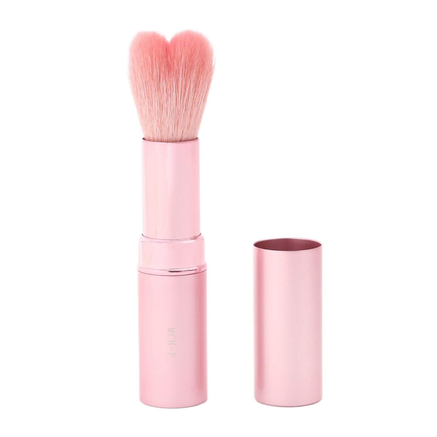 

Кисть для румян Сердечко Розовая 1 шт. 3700/Портативная