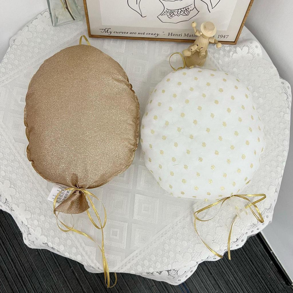 Nordic Minimalist Fabric Balloon Wall Decoration for Children's Room