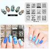 KADS MIN 020 Stamping Plates Ocean Style Aquatic Creatures Template Beauty Tools Nails Stamp Plate