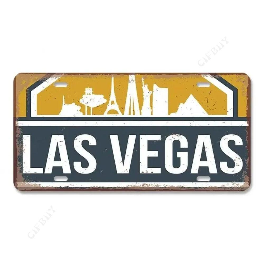 Vintage Car Retro Metal Tin Signs