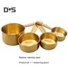 Food Grade 4Pcs/Set Measuring Spoons Rust Free Anti Scratch Bakers Chefs Multi Functional Measuring Scoops