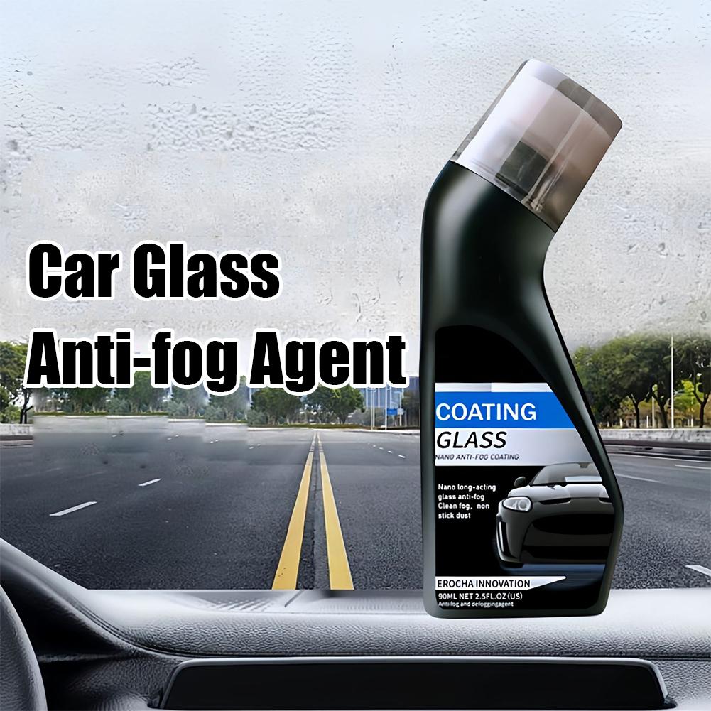 Micro-molecular Anti-fog Coating Agent 90ml Car Anti-fog Spray Glass Antifog Coating Agent Defogger Auto Windows Screens Mirror