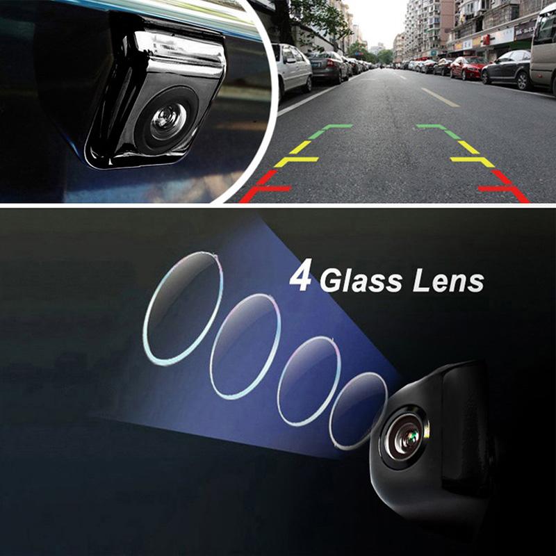 Car Reversing Rear View Screw External CCD High-definition 170° Wide Angle Car Night Vision Waterproof Metal Reversing Camera