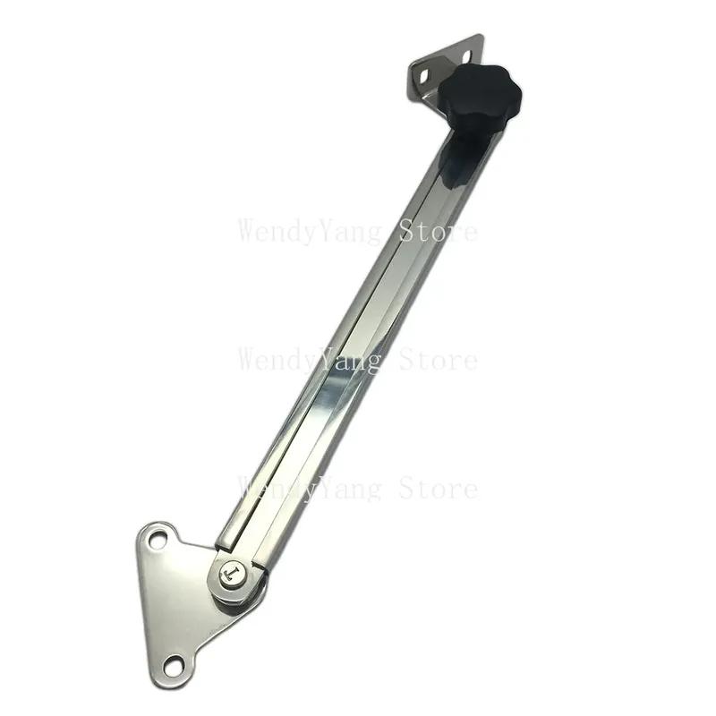 Boat Hatch Lid Stay, Support and Adjuster, 316 SS Stainless Steel, Telescoping Hatch/Window Adjuster and Stay Support A