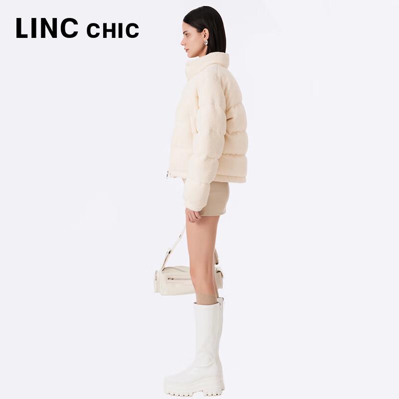 Jinyujie Women's Lightweight Stand Collar Down Puffer Jacket