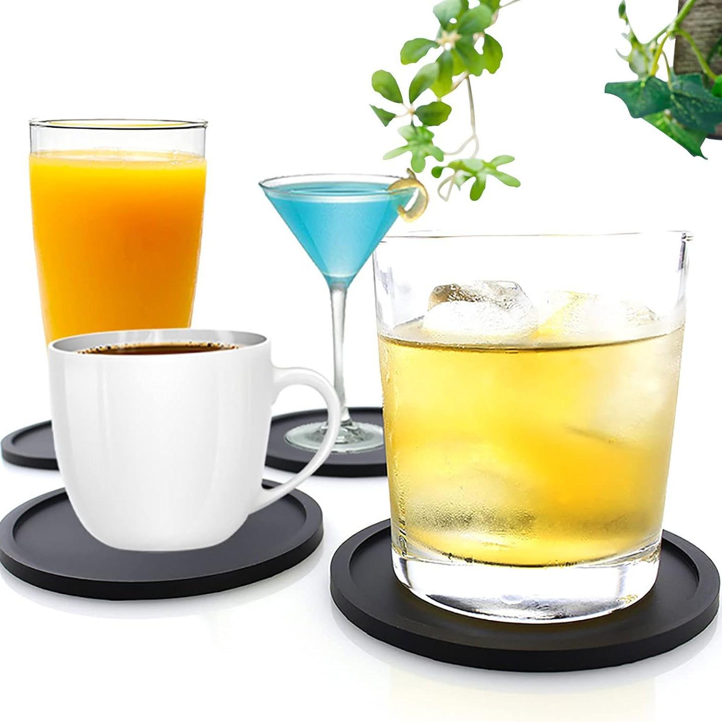 

Silicone Dining Table Placemat: Heat Resistant, Anti-Scald Pot Holder, Waterproof, Oil-Proof Coaster for Students 7 cm