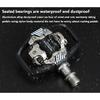 RACEWORK MTB Bike Lock Pedal For Shimano SPD System Nylon Body + Chrome Molybdenum Steel Core Double-sided Locking Footrest