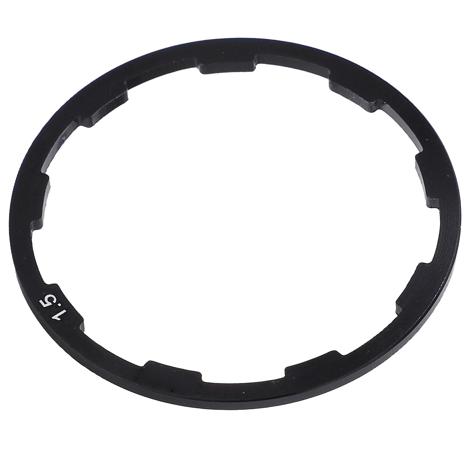 

1pcsset 1.5mm Bicycle Grooved Hub Washer Aluminum Alloy Mountain Bike Flywheel Cassette Spacers