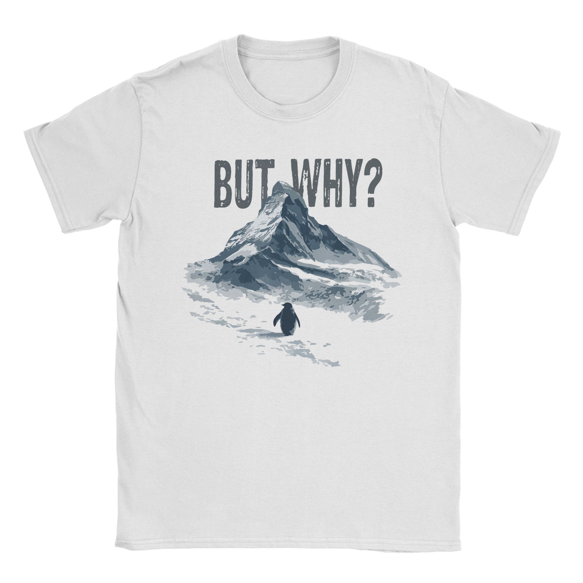 

Men Nihilist Penguin But Why Arctic Snow T Shirt 100 Cotton Tops Casual Short Sleeve O Neck Tee Shirt Printed TShirt 4XL
