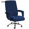 Spandex Jacquard Fabric Office Chair Cover with Arm Covers Computer Office Chair Covers