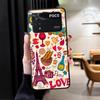 Hülle für Xiaomi Poco F8 X3 X4 X5 X7 Pro C50 F1 C61 F3 M3 M4 M7 C71 C75 M5 Funda Handyhülle Retro Muster