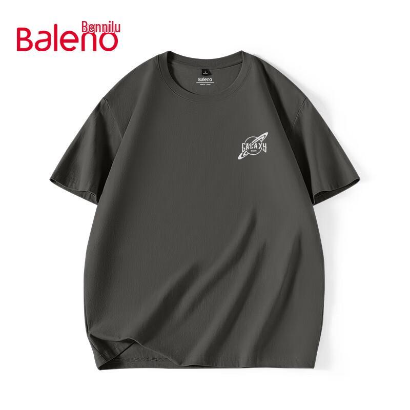 Baleno Men s Heavyweight Cotton Round Neck Graphic T-Shirt 2XL
