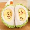 Detachable Fruit Durian Plush Pillow Collection Peeling Durian Plush Doll  Kids Holiday Gifts