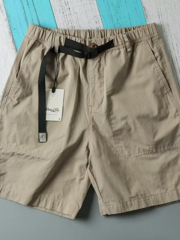 Men Summer Casual Shorts With Durable Polyester Fabric For Daily Wear