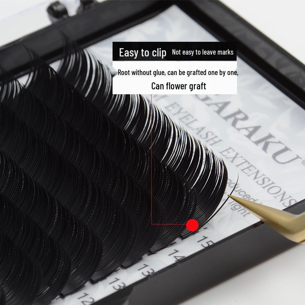 NAGARAKU 0,03/0,05 Matt Weich Handgemacht Einfach zu Greifen Blooming Falsche Wimpern