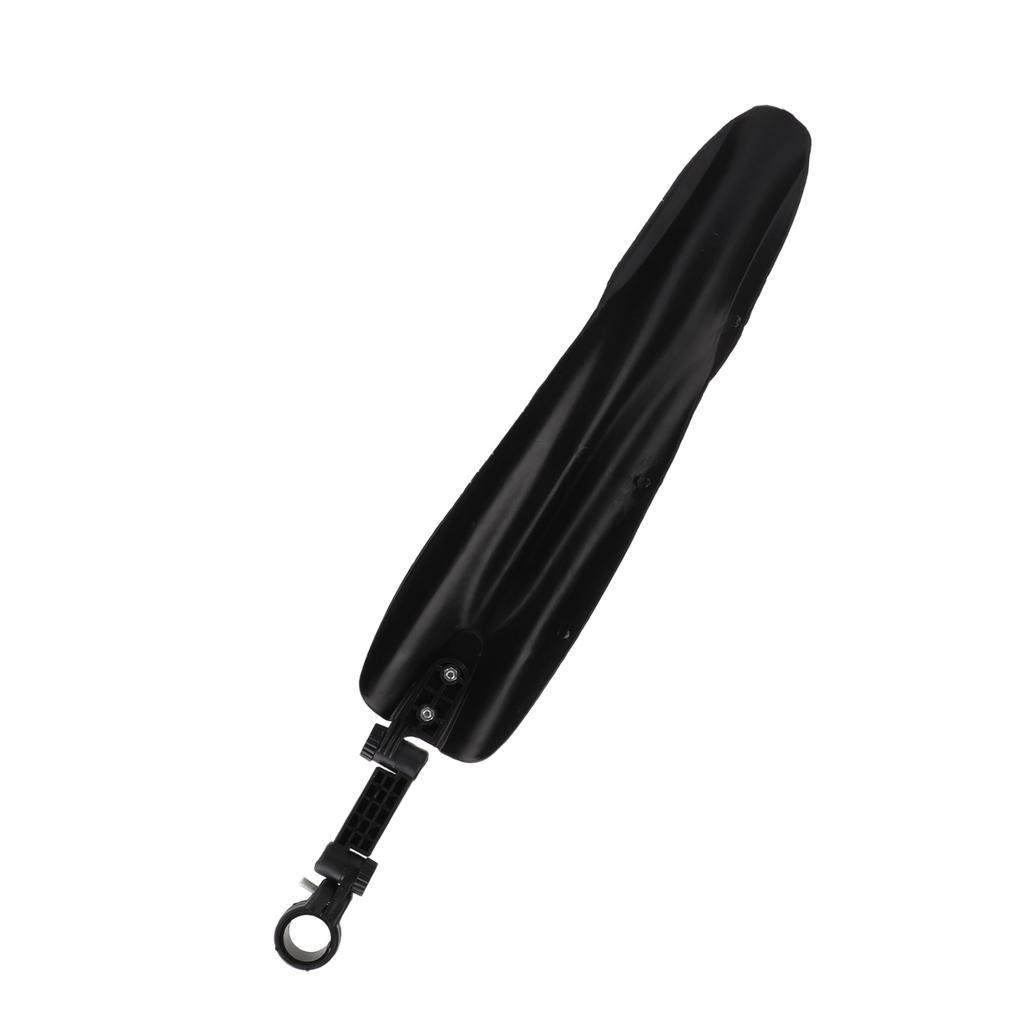 Bike Mud Guard Adjustable Plastic Black Front Rear Mudguard with Accessory for Road Mountain Bicycles