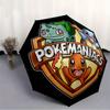 PokeManiacs Pokémon Automatic Open/Close Umbrella, Portable 3-Fold Compact Umbrella for Men & Women, Perfect Gift for Birthday, Christmas Id