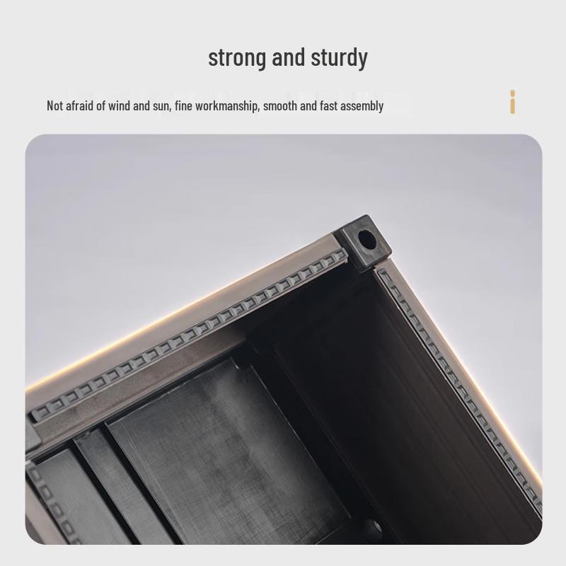 Oushuomai Głęboka Prostokątna Skrzynka Ogrodowa z 6 Przegrodami