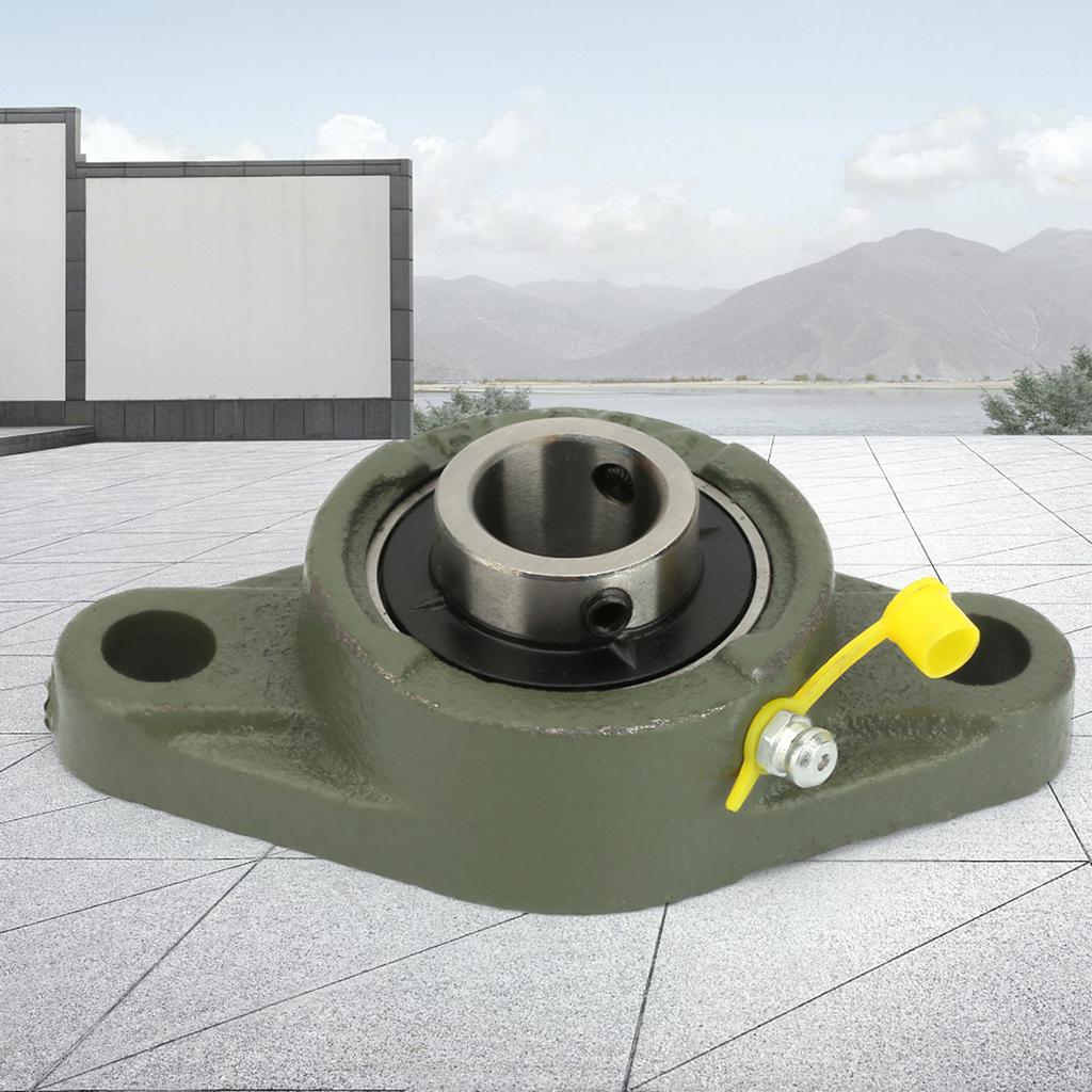UCFL204 Thickened Mounted Self Aligning Rhombic Bearing Oval Flange Pillow Block Bearing