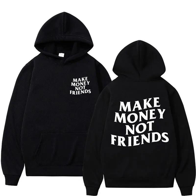 Funny Need Money Letter Print Hoodie Fashion Design Streetwear HoodiesMen's Women's Sweatshirt Fleece Oversized Couples Casual