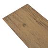 Planches de plancher PVC - vidaXL - Marron noyer - 5,26 m² - Résistantes à l'eau - Antidérapantes