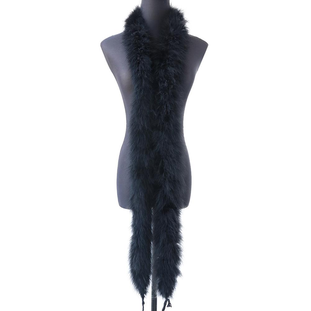 DIY 50Gram Pink Fluffy Turkey Marabou Feathers Boa for Wedding Carnival Dress Costumes Decoration Scarf Shawl Boas Sewing Crafts 2M