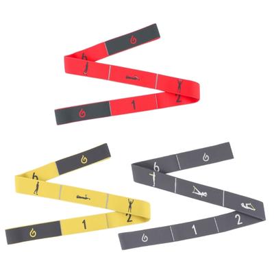 Stretching Strap, 8 Loop Yoga Straps for Stretching, Elastic Stretch Strap Stretch Band for Exercise Yoga Fitness Gym