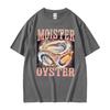 Funny Meme Moister Than An Oyster TShirt Mens Women Clothing High Quality Oversized T Shirt Tops Fashion Short Sleeve T Shirts
