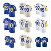 Los Angeles Rams NFL Football Jersey Men Women Cotton Team Fan Apparel Donald Goff Kupp 99 16 10