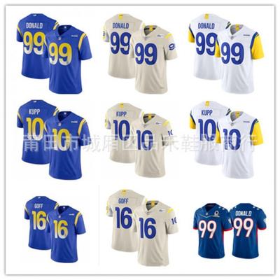 Los Angeles Rams NFL Football Jersey Men Women Cotton Team Fan Apparel Donald Goff Kupp 99 16 10