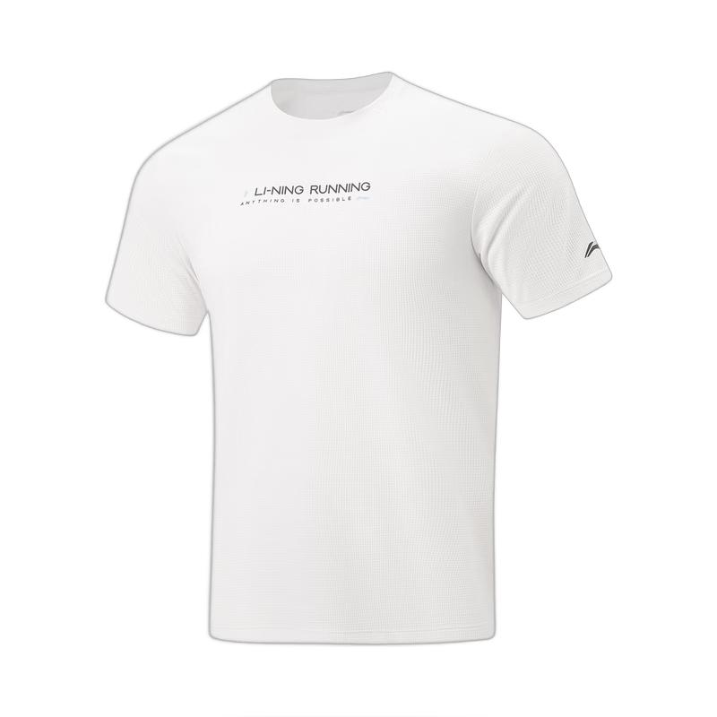 Мужская дышащая спортивная футболка Li-Ning с коротким рукавом, быстросохнущая XL