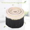 Aug. 2 PCS 70Mm Dust Shoe Brush,1M Length CNC Vacuum Brush,Vacuum Cleaner Engraving Machine Dust Cover For CNC Router Spindle