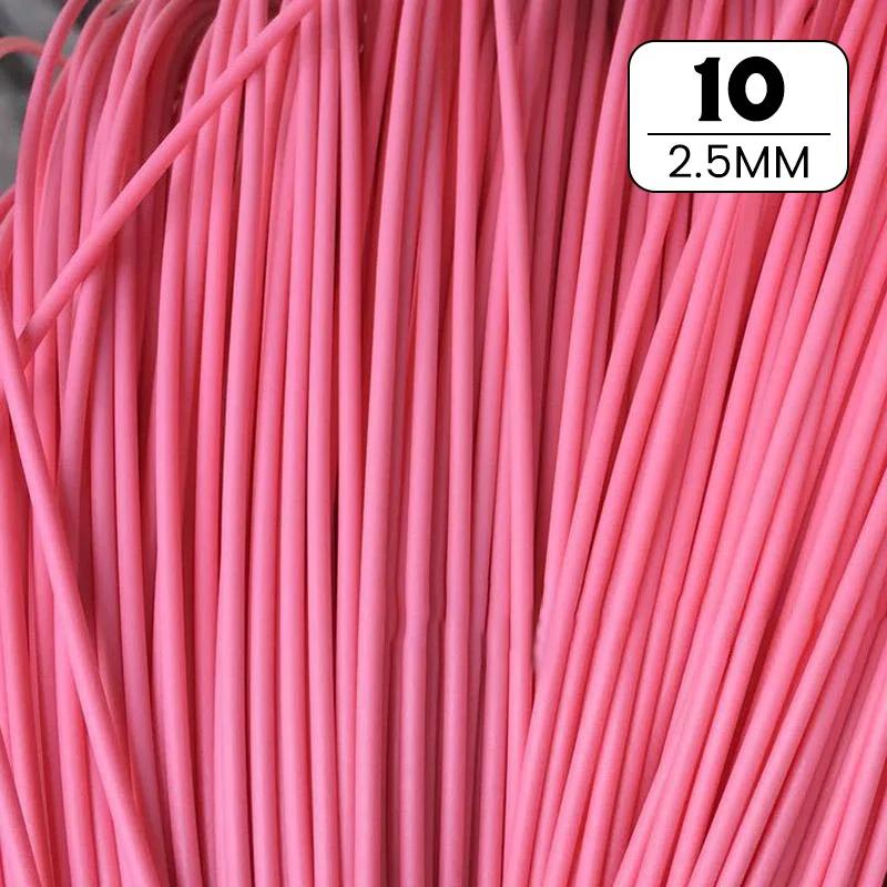 30 Colors 500G Round PE Rattan 2.5/3mm Plastic Synthetic Rattan Weaving Raw Material Furniture Repair Chair Storage Basket DIY