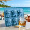 Dog Ice Cube Tray Flexible Silicone Mold BPA-Free Reusable Ice Maker for Whiskey Cocktails Coffee Drinks Easy Release Dishwasher Safe Kitchen Tools