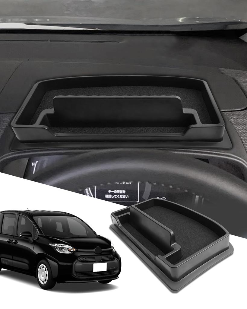 SXCY Dashboard Upper Board Console Box Compatible with the New Toyota Sienta Easy Also Suitable As an Interior Storage Compartment for Small Tray,