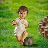 Desktop Accessories Baby Child Figures Garden Crafts Garden Statues Home Jesu Statuette  Christmas