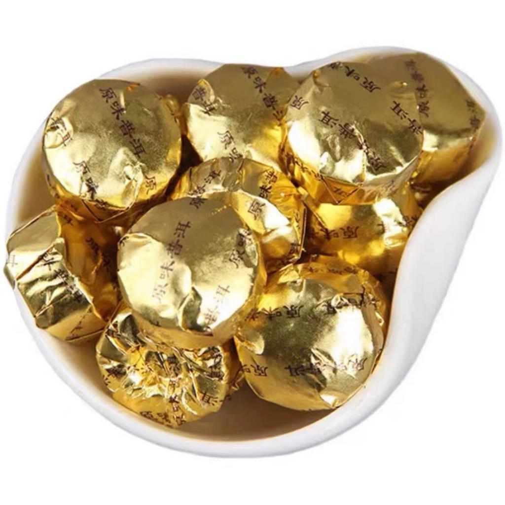 Yunnan Puer Tea Menghai Chenxiang Original Xiaojintuo Ripe Tea Mini Tuo Cha 500g