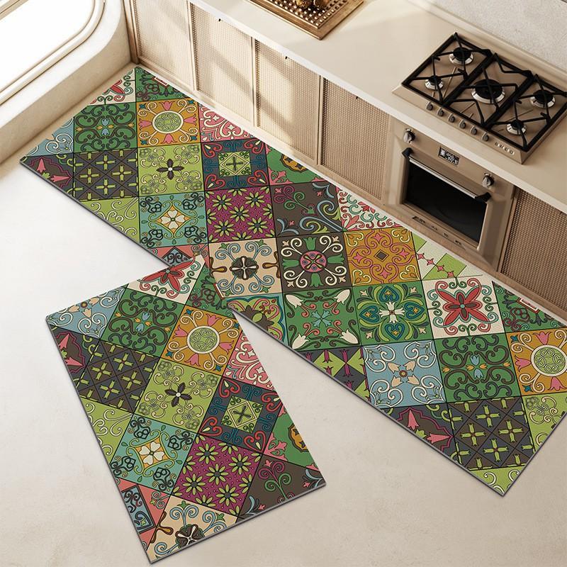 Silica Diatomite Kitchen Mat Absorbent Non-Slip Floor Rug Dining Bathroom Modern Minimalist