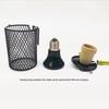 Heat Lamp Cover for Reptiles Ensuring Even Heat Dispersion and Enhancing Protections in Enclosures Bird Cage Accessory