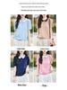 Women's Summer Short-Sleeve Cotton Polo with Contrast Collar