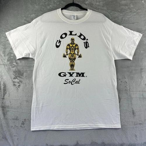 Gold’s Gym SoCal T-Shirt Bodybuilding Mecca Gym Men’s Fitness Tee Unisex S-5XL L