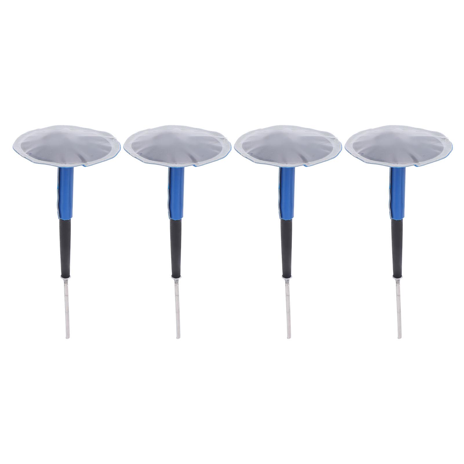 

24pcs Tire Patch Plug Rubber Steel Tire Repair Patch Mushroom Plug for Repairing Cycle Car