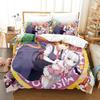 Anime Miss Kobayashis Dragon Maid Bedding Set Double Twin King Duvet Cover Comforter Pillowcase Boys Girls Adults Bedroom